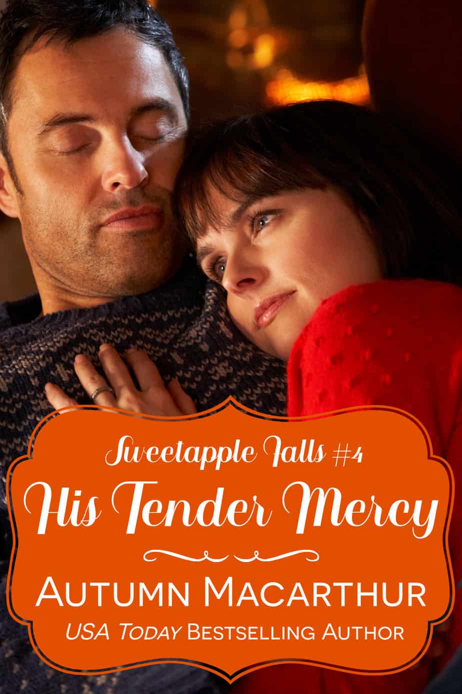 Cover image for His Tender Mercy, book 4 in the Sweetapple Falls small-town Christian romance series